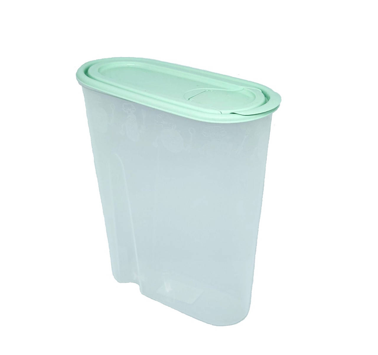 

Емкость для сыпучих продуктов Полимерагро 1.8 л, Прозрачный