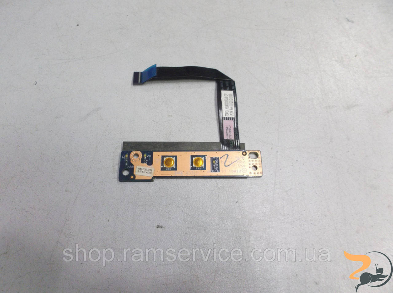 

Кнопка включення для ноутбука Lenovo G575, G570, *LS-6753P REV:1.0, б/в