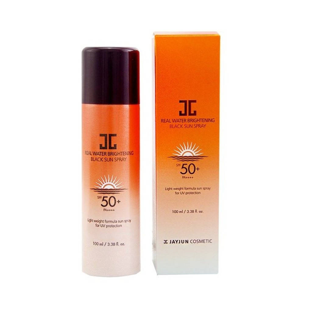 

Солнцезащитный спрей JAYJUN Real Water Brightening Black Sun Spray SPF 50+ PA ++++