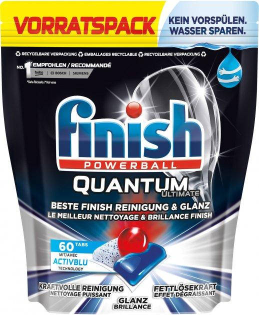 

Таблетки для посудомоечных машин Finish Quantum Ultimate 60 шт
