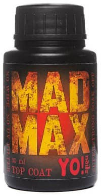 

Топ для гель-лаку Yo!Nails Топ суперстійкий Mad Max, 30 мл без ультрафіолетового фільтра
