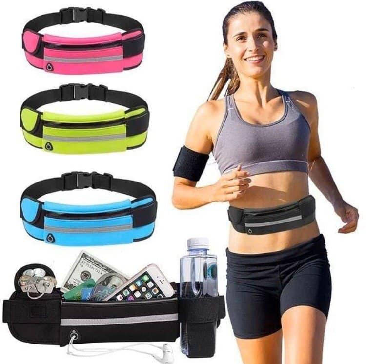 

Легкая сумка поясная для бега Running Bag, разные цвета, Голубой