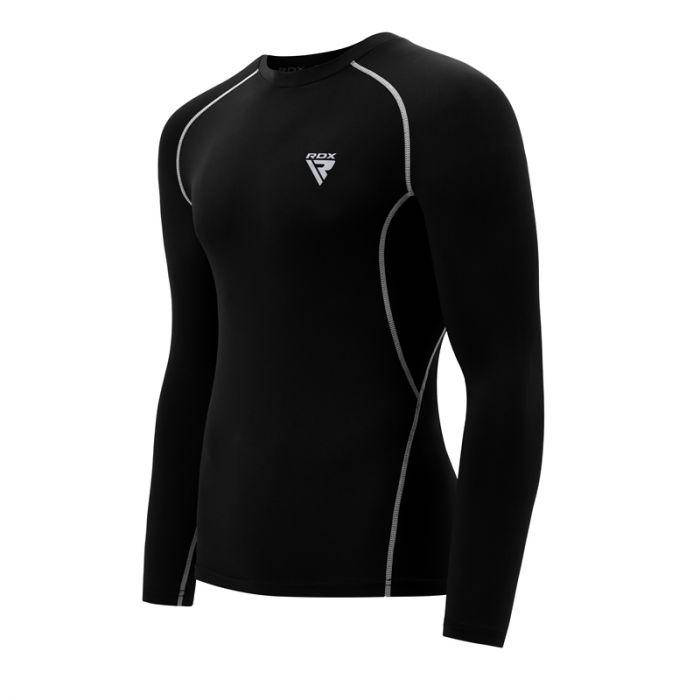 

Рашгард с длинным рукавом RDX Lycra Black L, Черный
