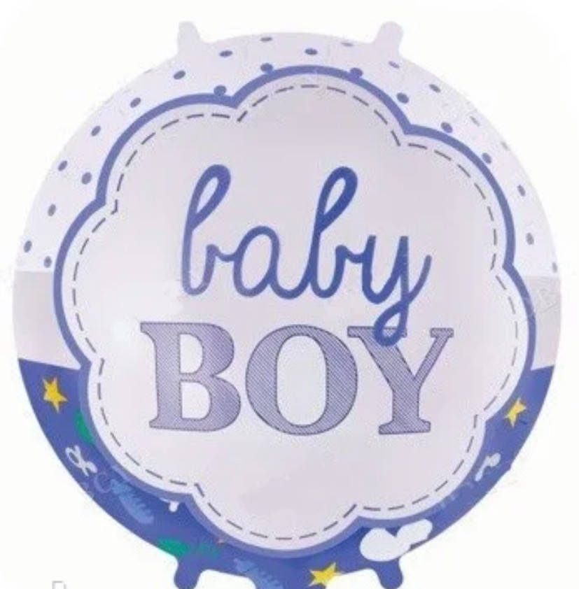 

Фольгированный шар круг Baby Boy 18" Китай