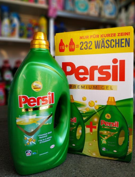 

Гель для стирки Persil PREMIUM Универсальный 5,8 л 116 стирок + 116 стирок ( заводская коробка 2 штуки )