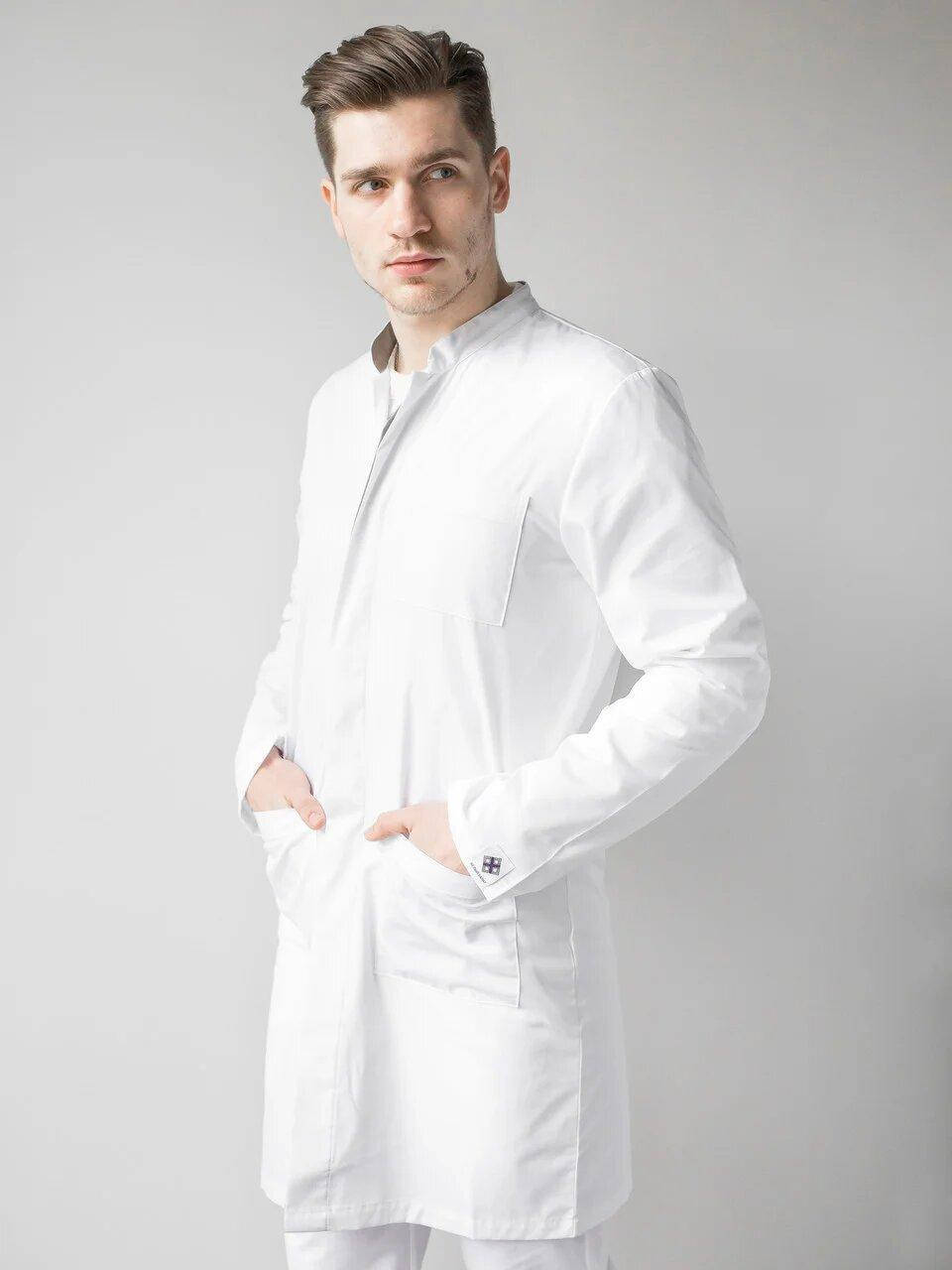 

Медицинский халат мужской белый, Разные цвета