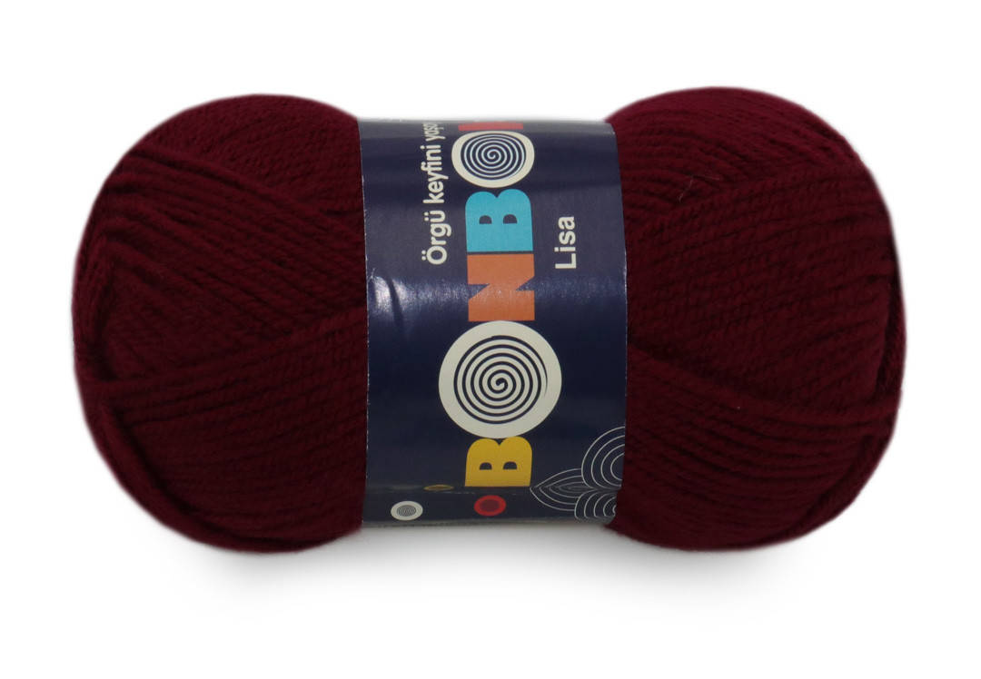 

Nako Bonbon Lisa, Бордовый №98220