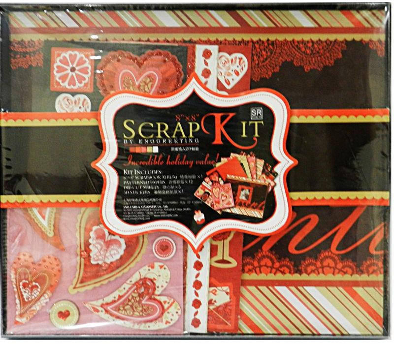 

Набор для скрапбукинга EnoGreeting альбом и аксессуары SR-004