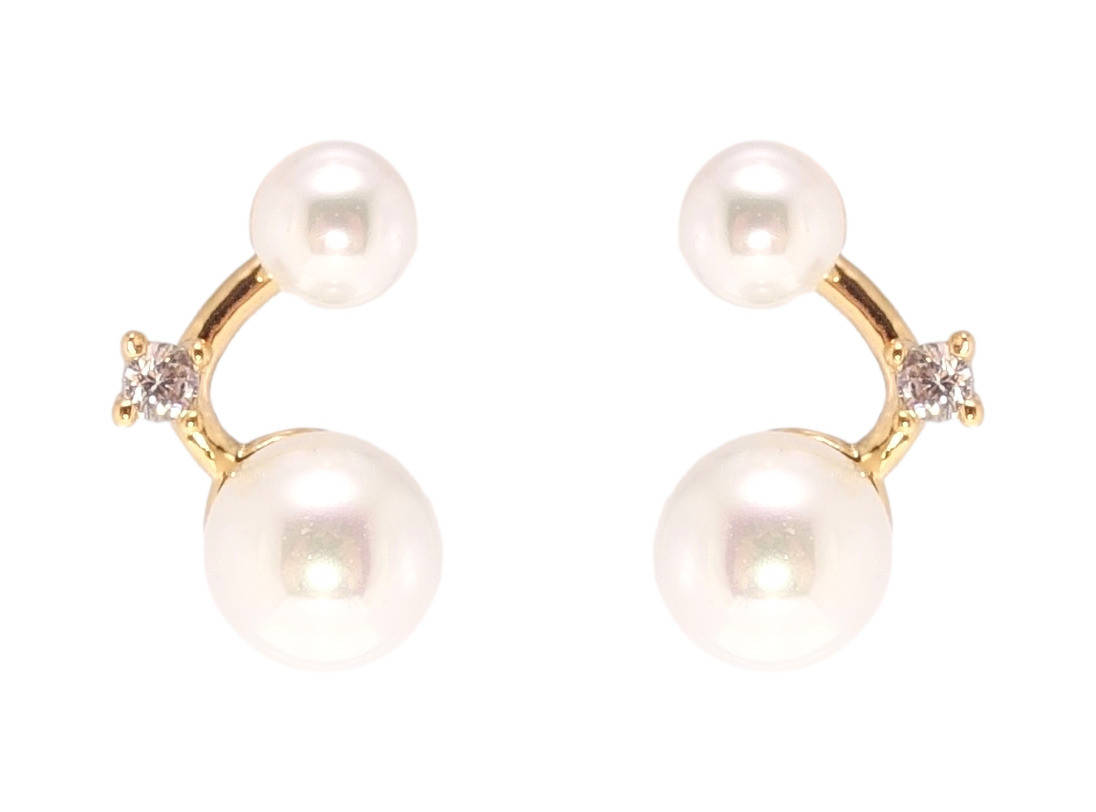 

Серьги Xuping Позолота 18K гвоздики (пусеты) "Жемчужная абстракция"