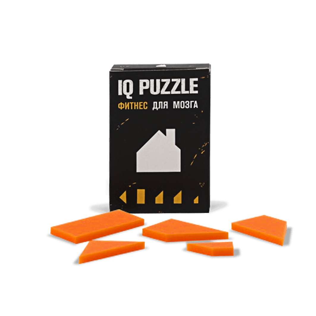 

Головоломка Домик, IQ Puzzle Фитнес для мозга, 1 шт