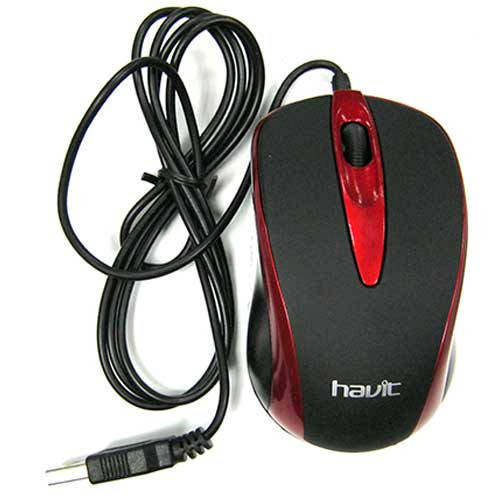 

Компьютерная мышка Havit HV-MS675 USB red, Красный