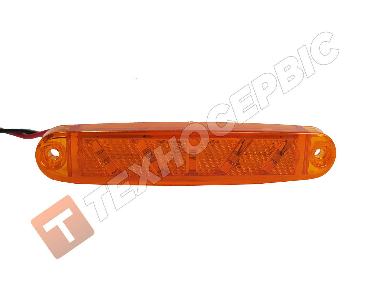 

Фонарь габаритов 24v желтый 10LED маркерный прицепа светодиодный (пр-во Турция)
