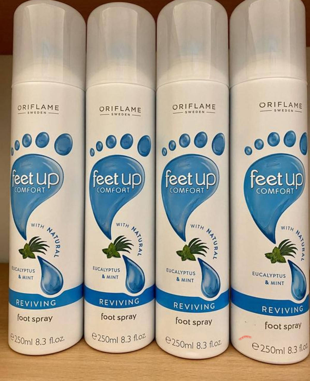 

Освежающий спрей дезодорант для ног Feet Up comfort