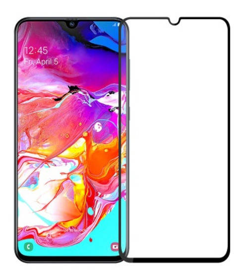 

Защитное стекло 9D Samsung A705 Galaxy A70 черное