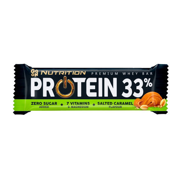 

Батончики GoOn Nutrition Protein 33% Bar 50 g salted caramel