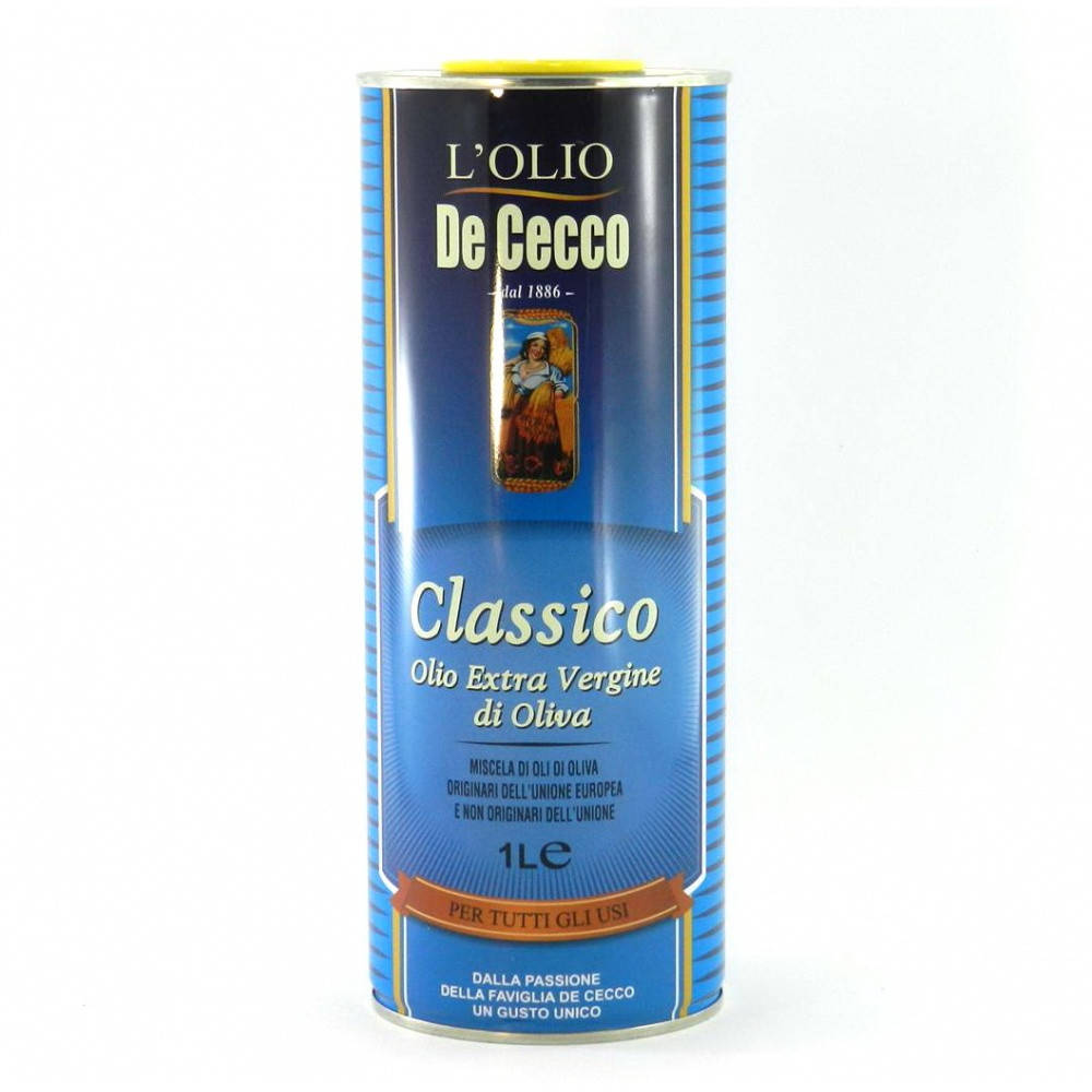 

Оливковое масло De Cecco Classico Extra Virgin 1 л ж.б.