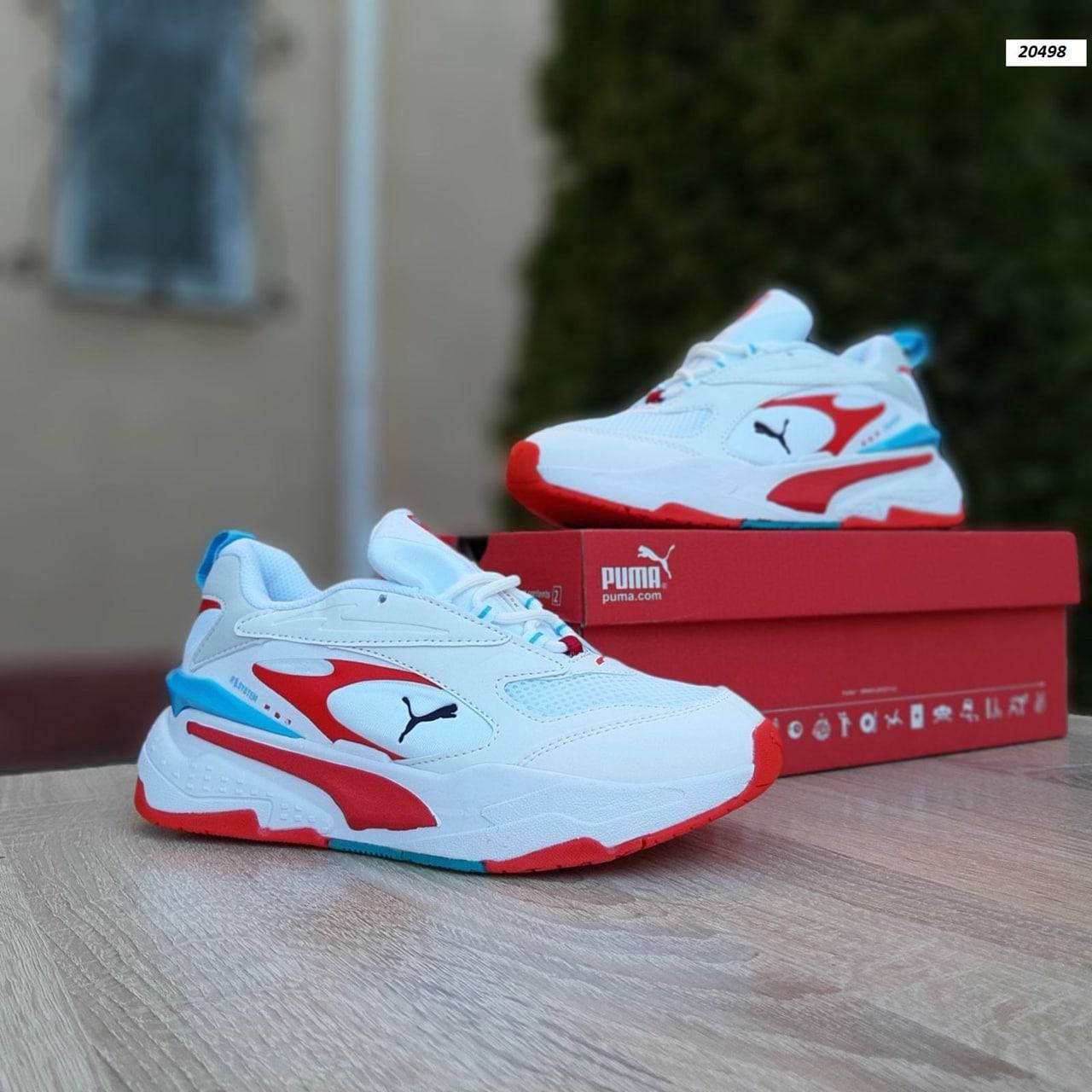 

Кроссовки женские Puma RS-Fast Buck летние, белые кроссовки пума рс фаст кожаные 39, Белый
