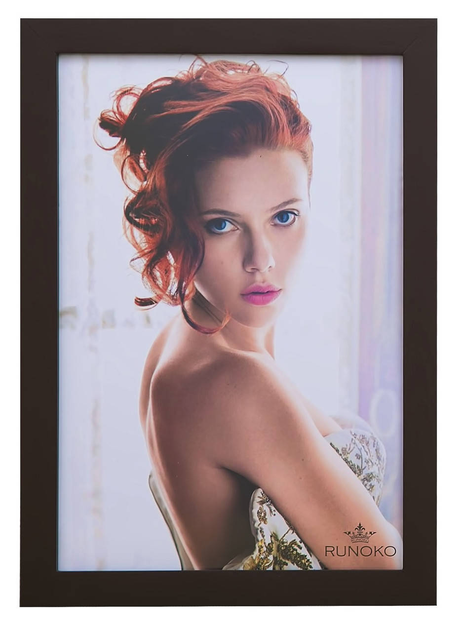 

Интерьерная деревянная фоторамка А4 «Венге» 20х30 см, Разные цвета