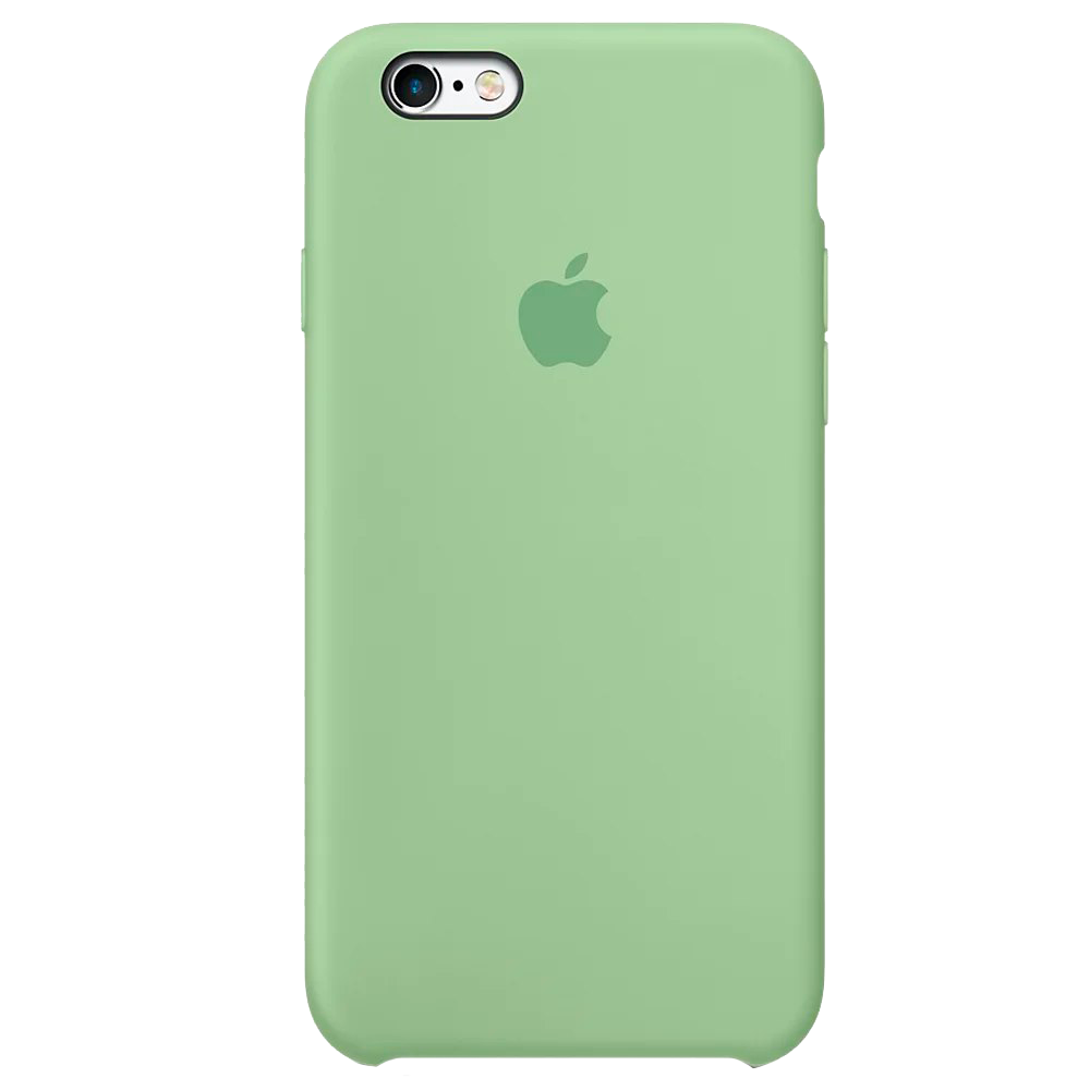 

Силиконовый чехол Silicone Case Green для iPhone 6/6S, Черный