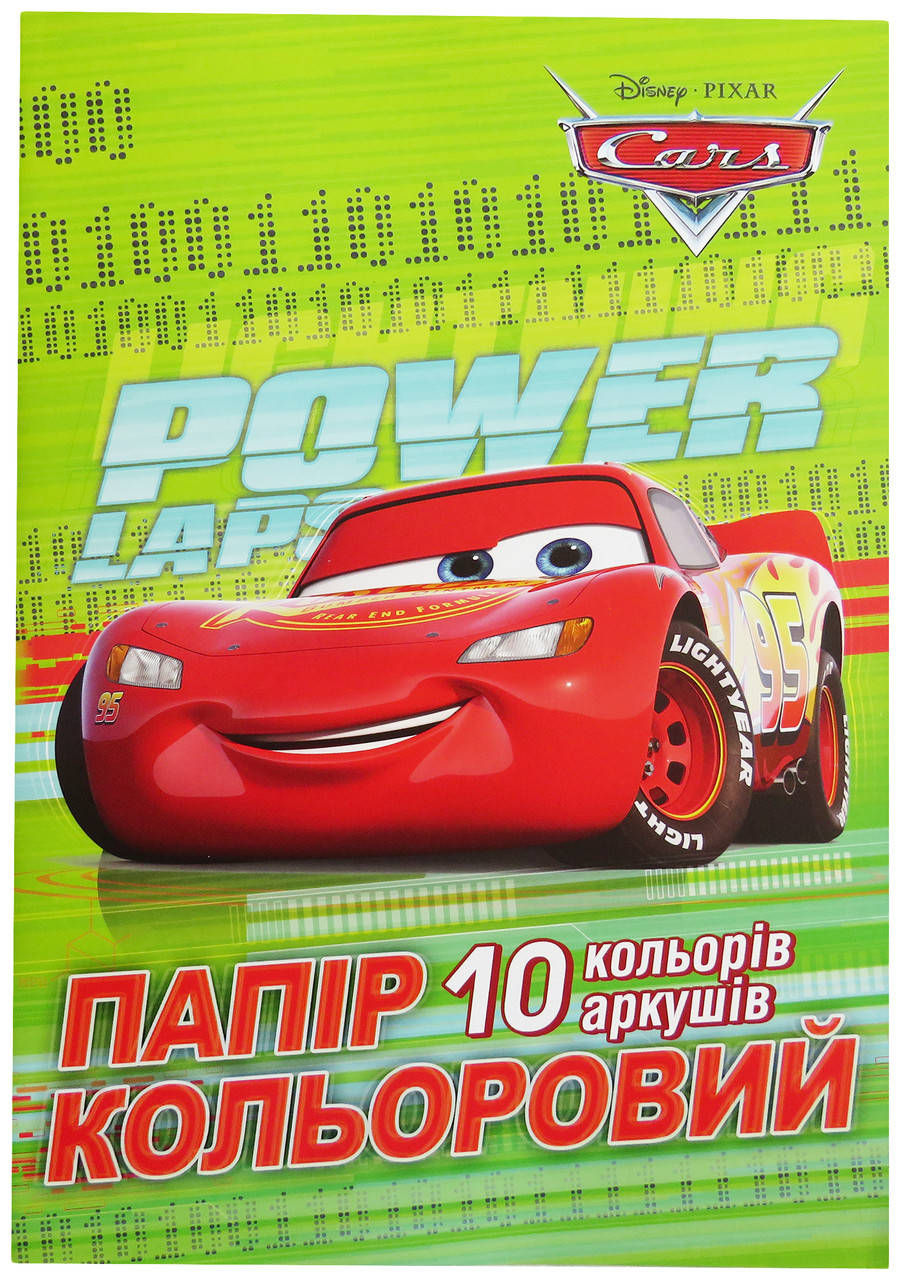 

Кольоровий папір А4 Тетрада 10 аркушів на скобі, Маквін