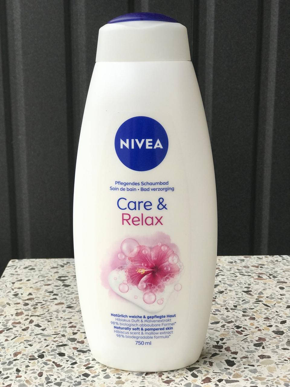 

NIVEA CARE RELAX ЗАСІБ ДЛЯ ВАННИ І ГЕЛЬ ДЛЯ ДУШУ 2В1 750МЛ
