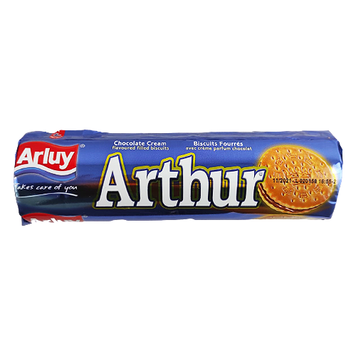 

Печиво Артур Арлай шоколад Arluy Arthur chocolate 250g 15шт/ящ (Код : 00-00004295)