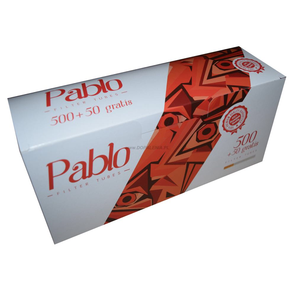 

Сигаретные гильзы Pablo 550шт. тор