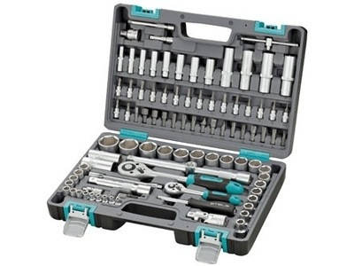 

Набор инструментов, 1/2", 1/4", CrV, пластиковый кейс 94 предм. STELS 14106