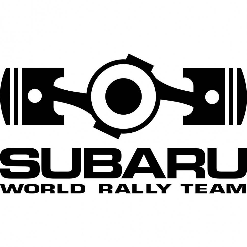 

Виниловая наклейка на автомобиль - Subaru World Rally Team