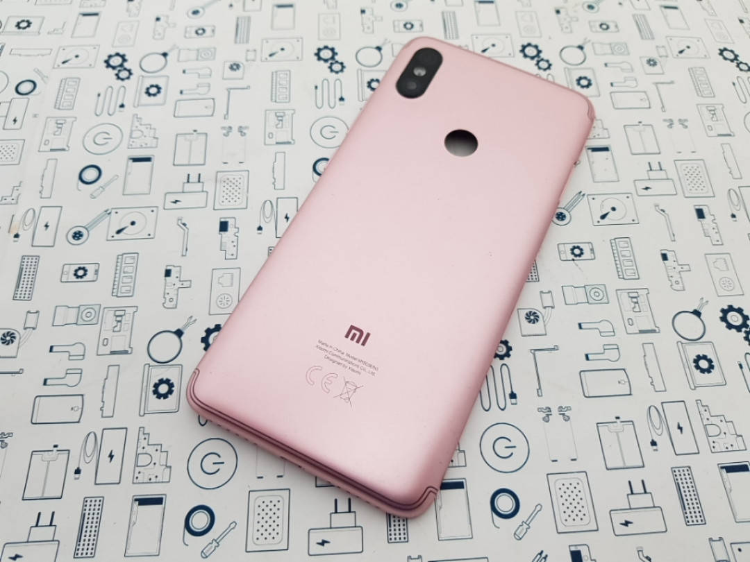 

Крышка Xiaomi Redmi S2 розовая Сервисный оригинал с разборки, Розовый