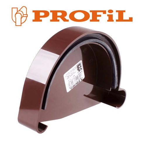 

Заглушка ЛЕВАЯ для желоба Profil (система 90/75)