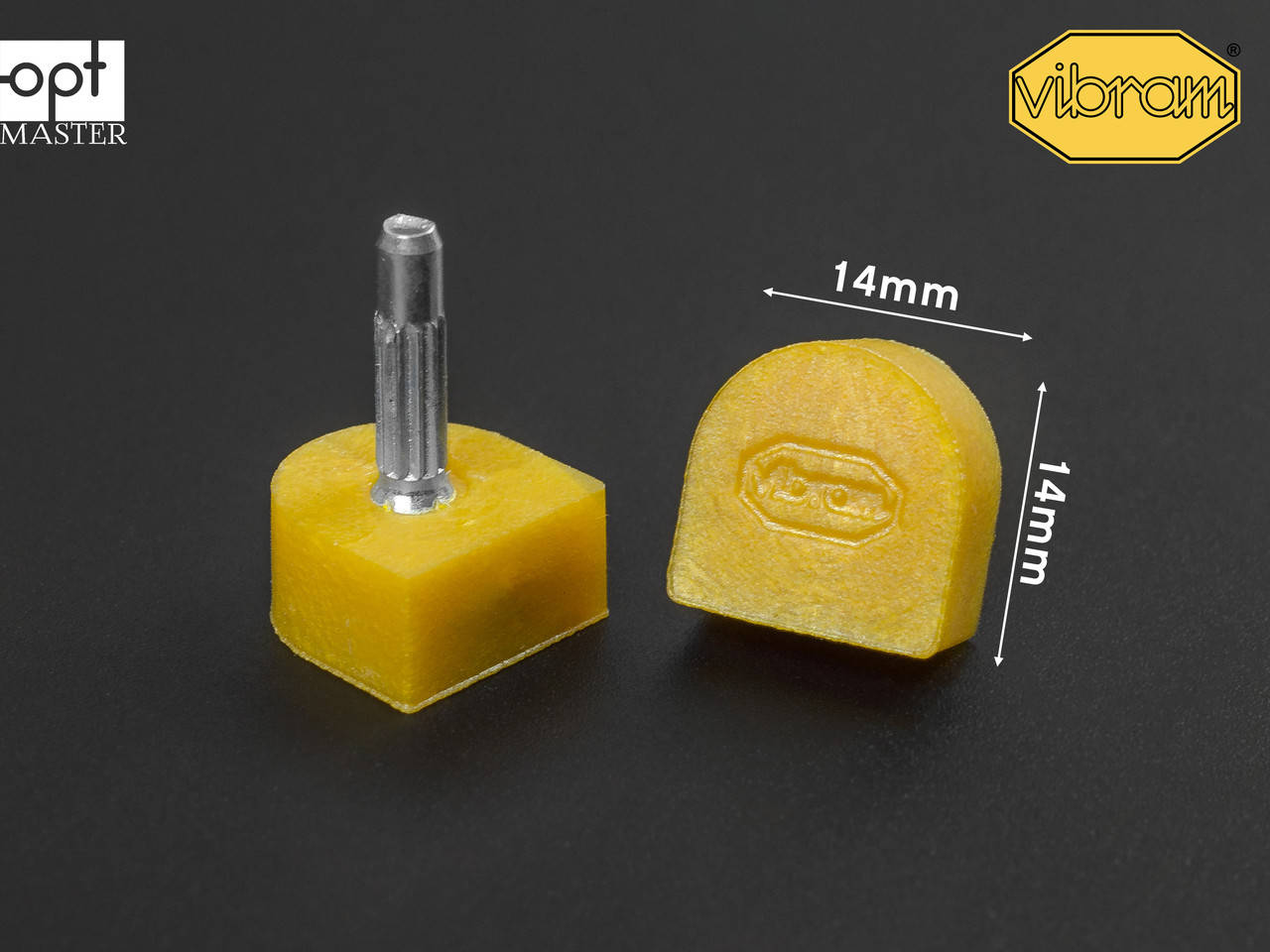 

Vibram п/у набойки бежевые на штыре 10*10мм 14*14мм, Бежевый