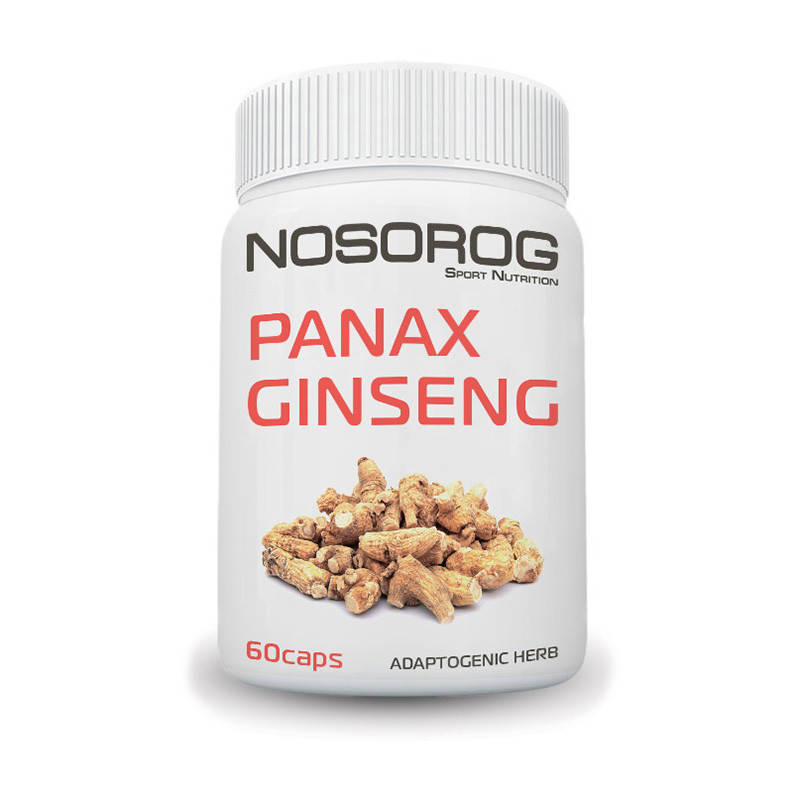 

Женьшень NOSOROG Panax Ginseng 60 капс