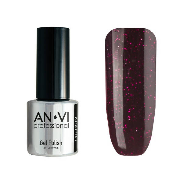 

Гель-лак для ногтей ANVI Professional №129 Frosted Wine 9 мл (1355Gu)