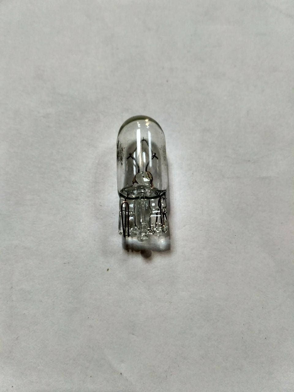 

Лампа панели приборов и поворотов T10 12V3W без цоколя (белая)