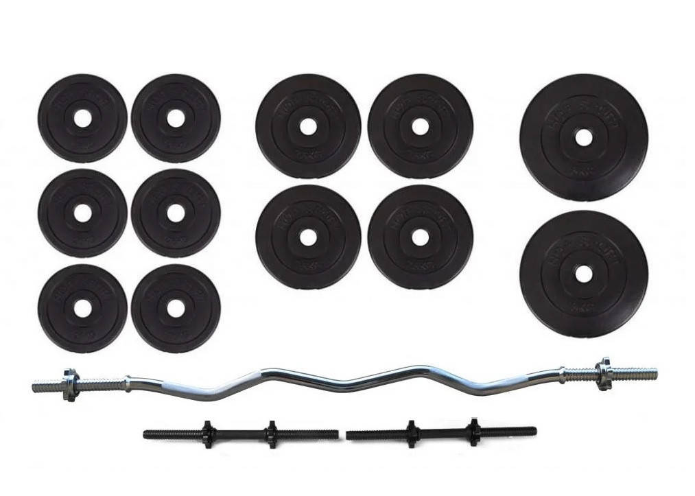 

Набор штанга + гантели 36 кг