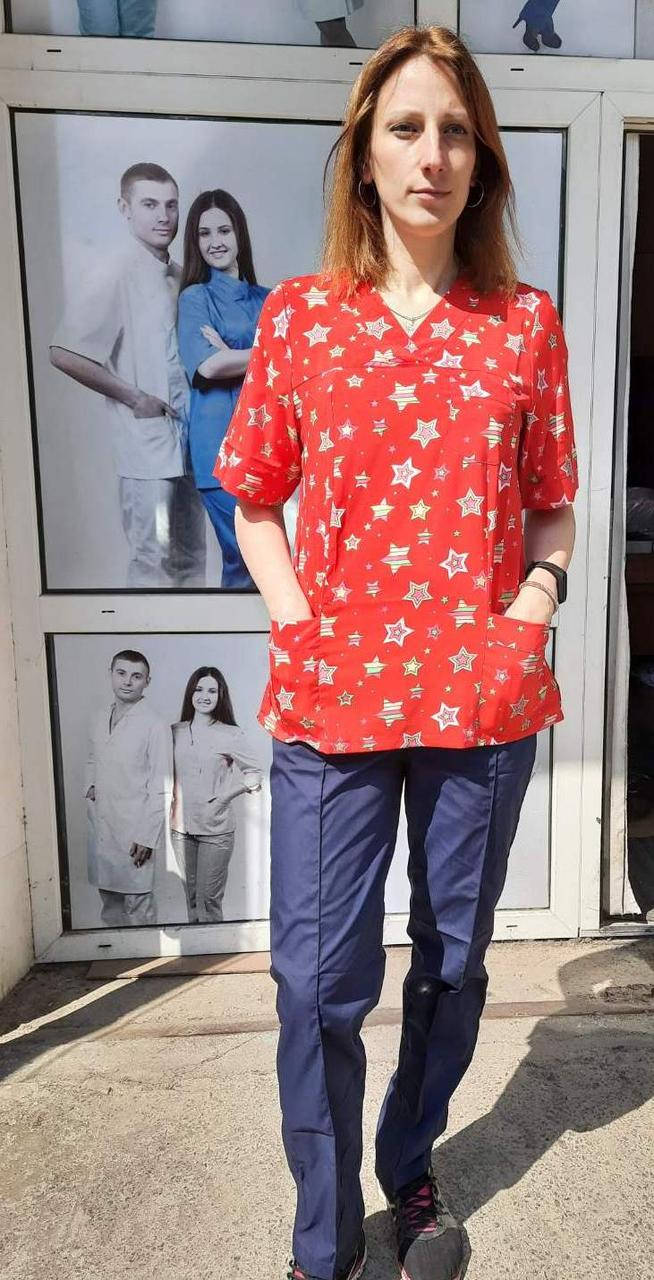 

Медицинский костюм женский " Подолянка" 40-58.