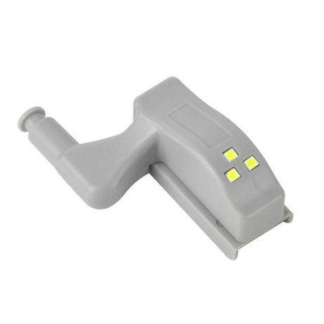 

Светодиодная LED подсветка мебели шкафа на мебельную петлю