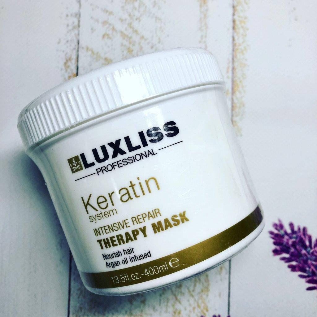 

Luxliss Keratin Repair Therapy Маsk Maска для домашнего ухода за волосами, 400 мл
