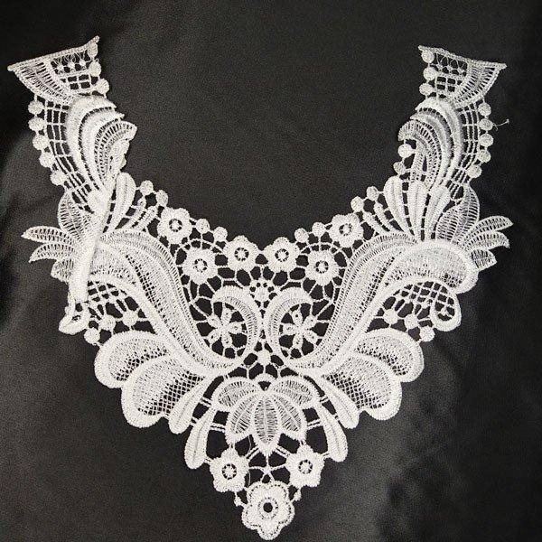 

Лейсы кружевные фрагменты Sindtex Цвет - Белый (ЛК-157W)