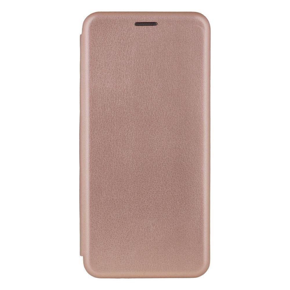 

Чехол-книжка кожа для Huawei P Smart Pro Цвет Розово-Золотой, Розовый