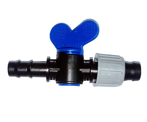 

Кран редукційний (перехідний) з трубки на стрічку крапельного поливу Eco Irtech