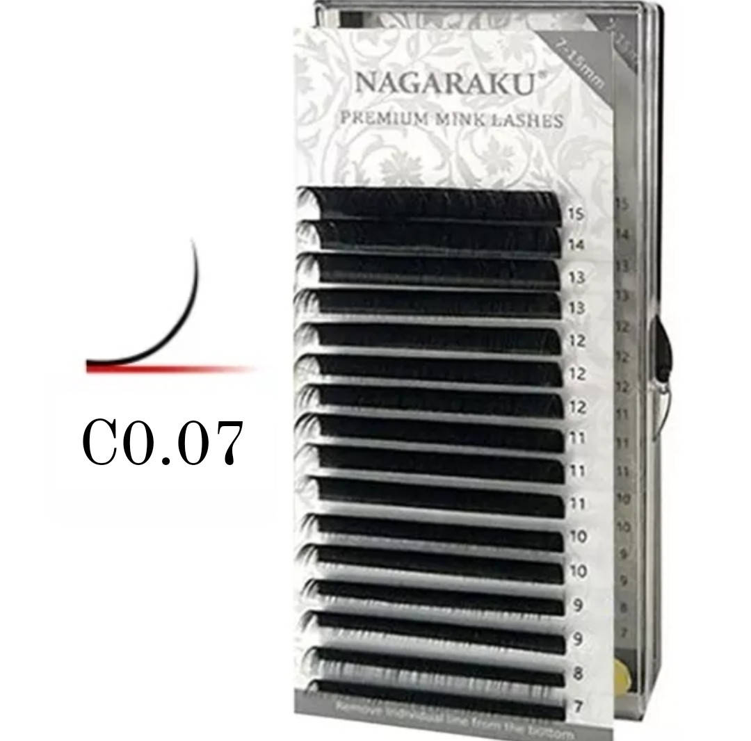 

Ресницы MIX 0.07 С (7-15 мм)