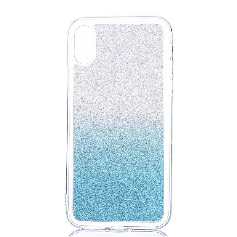 

TPU чехол Gradient для Huawei Y6 Pro 2019 (5 цветов) голубой