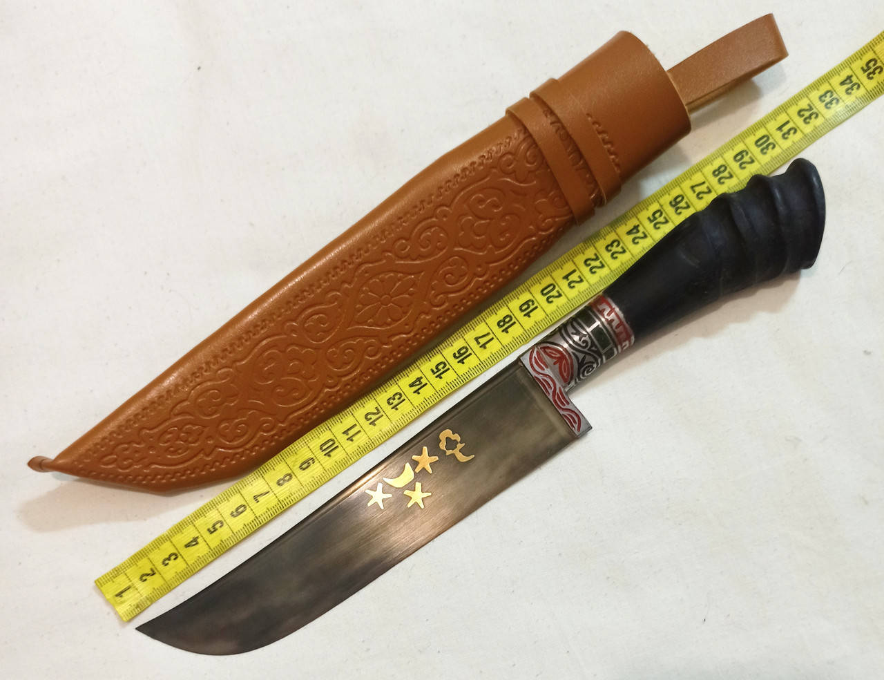 

Нож Пчак узбекских мастеров. (0220), Черный