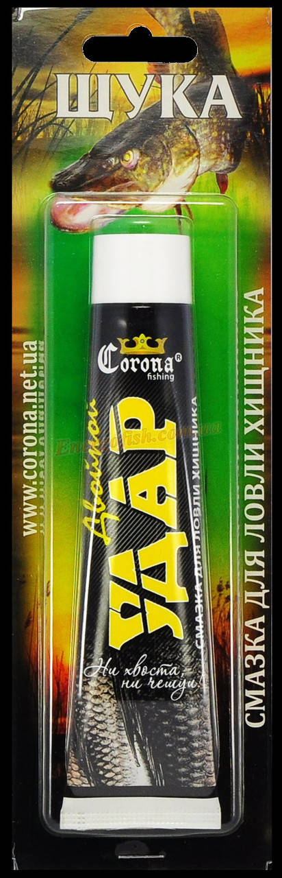 

Cмазка для ловли хищника "Corona" Двойной удар 55мл Щука