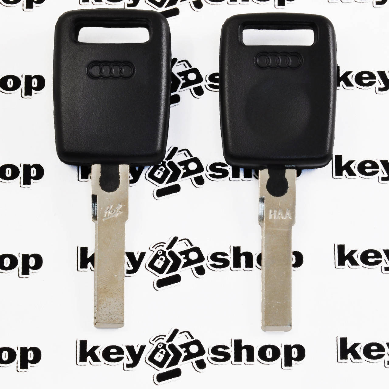 

Ключ AUDI (корпус Ауди) под чип, лезвие HU66