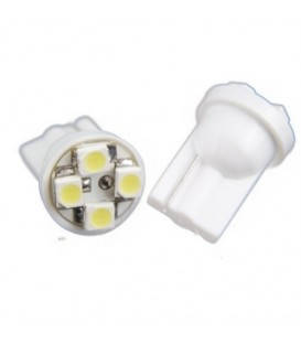

T10 4-SMD LED W5W лампочка автомобильная - белый