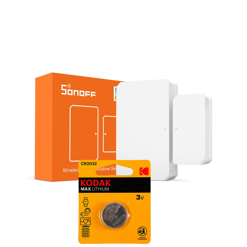 

SONOFF SNZB-04 - Беспроводной датчик двери / окна ZigBee Да, Kodak CR2032