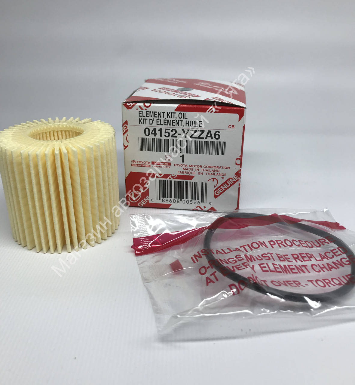 

Фильтр масляный 04152-YZZA6 Toyota\Lexus